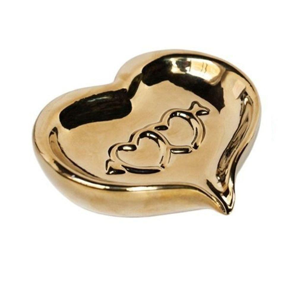 

Вологонепроникна мильниця Керамічна мильниця Міцний тримач для мила золотий