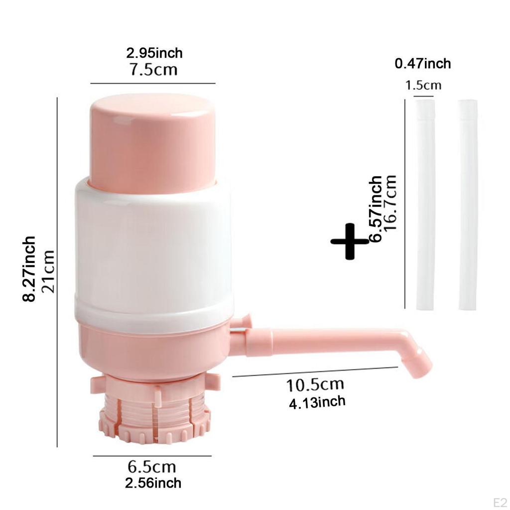 Pompe Manuelle pour Bouteilles d'Eau à Pression Portable Universelle Robuste Facile à Installer Bouteille à Usage Domestique