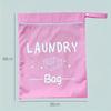 Large Travel Laundry Bag, Wet Dry Bag, Drawstring Washable Bag For Dirty Clothes, Swimwear, Gym Clothes, Available In Blue, Pink, Black, Gray