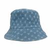 Autumn and winter hat women's retro denim bucket hat love washbasin hat fashion versatile bucket hat