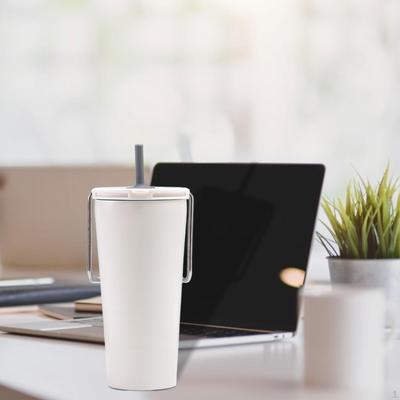 Izolovaná nerezová láhev na čaj, kávu, vodu, opakovaně použitelná, 20oz, cestovní hrnek, termohrnek na výlet, bar