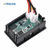 0.28 Red Blue Digital LED Mini Display Module DC0-100V DC0-200V Voltmeter Voltage Tester Panel Meter Gauge for Motorcycle Car