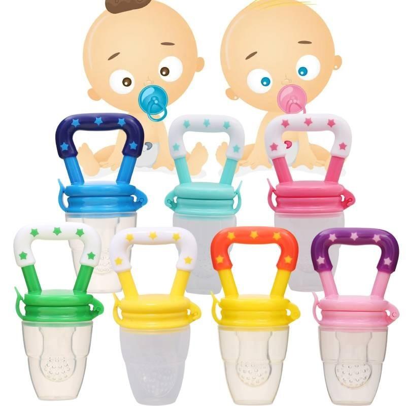 Premium Baby Fruit Vegetable Feeder Pacifier Silicone Teething Toy For Infants