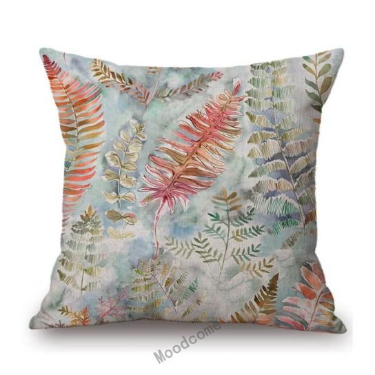 Spring Flower Oil Painting Poppy Sleeping Lily Hydrangeas Peony Home Decoration Art Sofa Throw Pillow Case Linen Cushion Cover