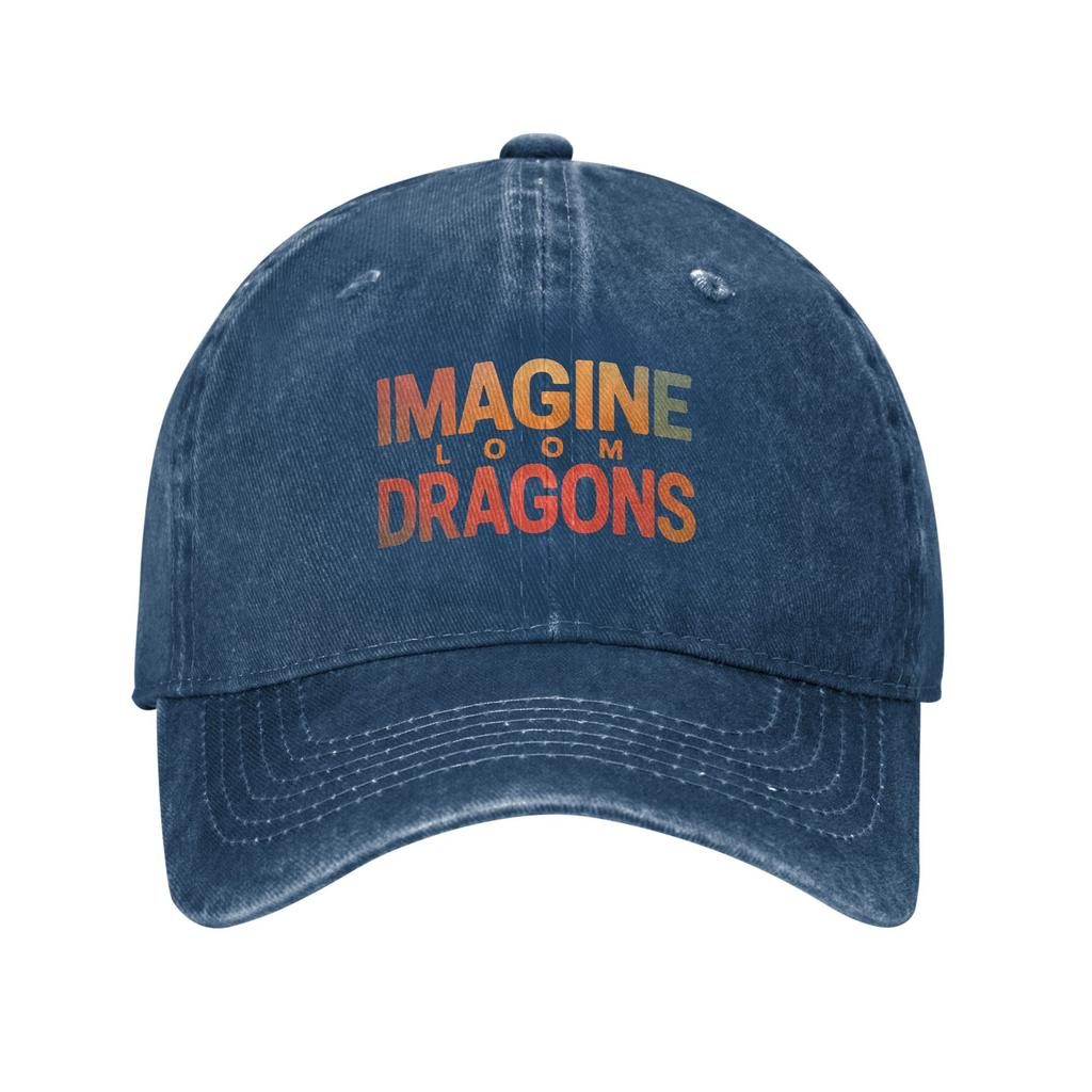 Baseball Cap Imagine Dragons Band Summer Street Style Trucker Hat Loom Tour Men Women Dropshipping Baseball Caps