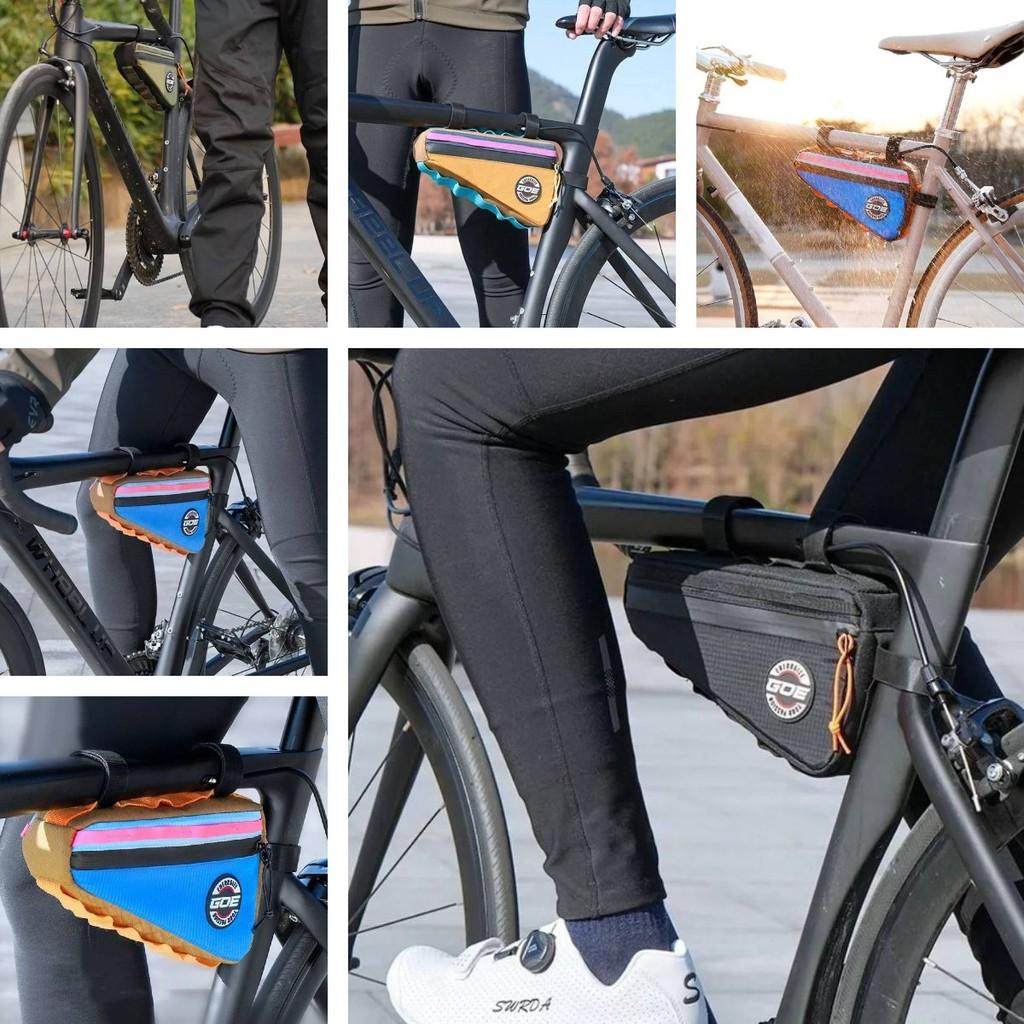 Trojúhelníková taška na kolo, pouzdro, držák na rám, přední rám, přenosné venkovní tašky