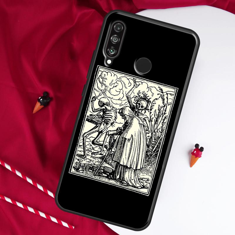 Witches Circle Dance For Huawei Nova Y61 Y70 Y90 Y60 Y72 Y91 12s 12i 11i 7i 8i 9 10 SE P60 Pro P30 P40 Lite Case