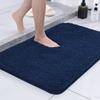 Thick Absorbent Water Microfibre Bath Mat Washable Non Slip Plush Mats Bath
