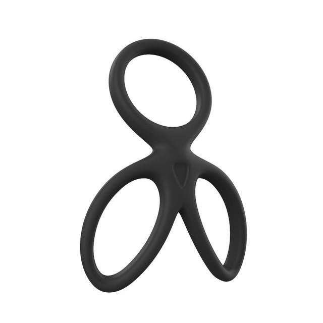 Cock Ring Silicone Penis Lock Rings Male Reusable Delay Ejaculation Ring Scrotum Bondage Goods Couple Cock Erection Erotic Toys