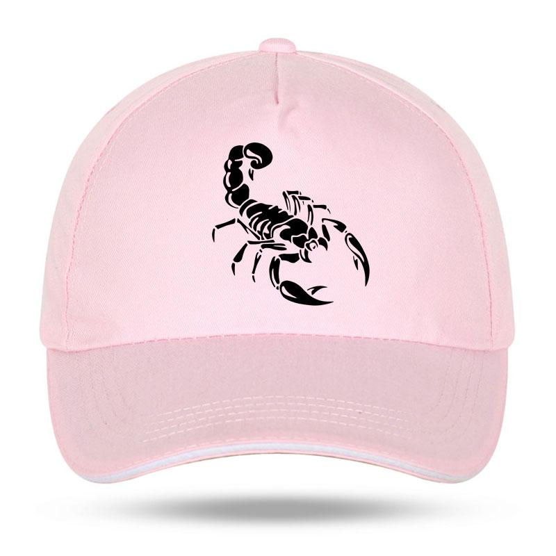 New Unisex Women Fashion Scorpion Baseball Caps for Hip Hop Cotton Trucker Cap Bone Dad Hats
