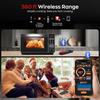 STONEGO Wireless Meat Thermometer with Bluetooth, 360 Ft Range, Smart Cooking Thermometer for Oven, BBQ, Grill, Kitchen, Smoker