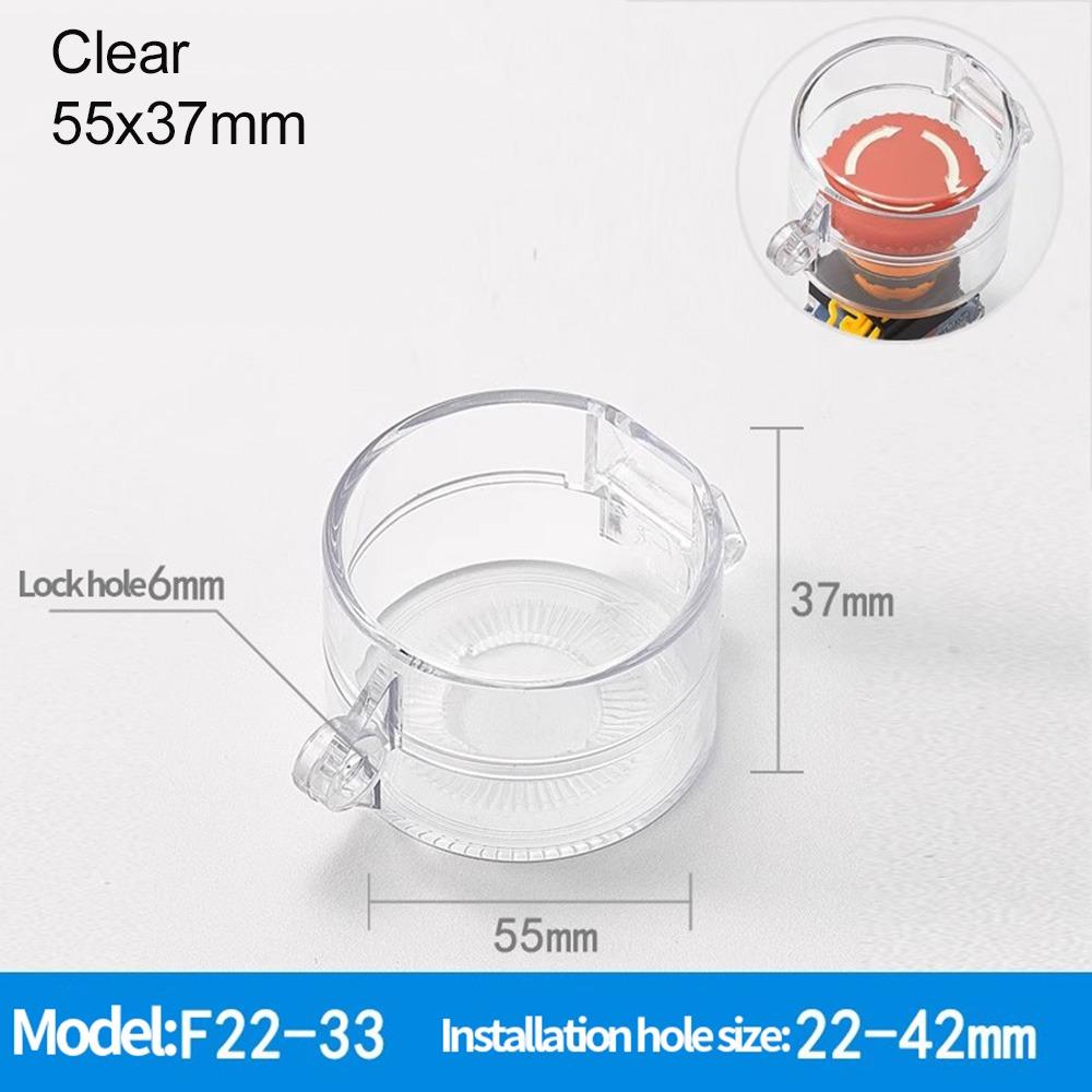 1Pcs Waterproof Push Button Switch Protective Cover for Preventing Accidental Wrong Operation