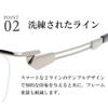 FEEL LIFE Reading Glasses FLM-001-2+1.00 Black Men's