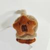 Cartoon Style Plush Ear Warmers for Outdoor Activities Capybara Shaped Ear Muffs Soft Foldable Animal Themed Earflaps