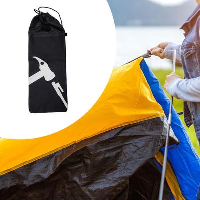 Storage Bag for Tent Stakes with Drawstring Outdoor Activities