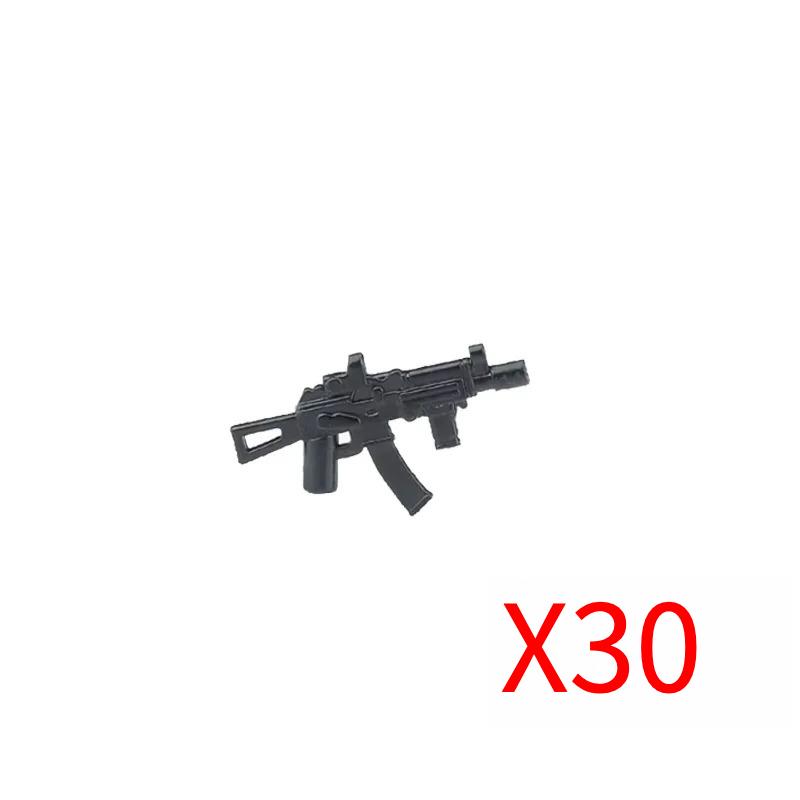 Military Soldiers Figures Weapons Building Blocks Accessories Two-color Guns Assault Sniper Rifles M16 M4 Model Bricks Toy Gift