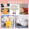 Soft And Fluffy Cloud And Star Plush Pillow Toy For Teenagers
