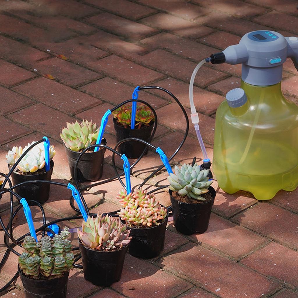 Electric Spray Bottle 3L Re Able Battery Powered Smart Automatic Watering System Timed Drip Irrigation Misting Sprayer for Potted Plants