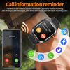 Military Flashlight Smart Watch Waterproof Heart Rate Fitness Sports Call Reminder Smartwatch For IOS Android Phone