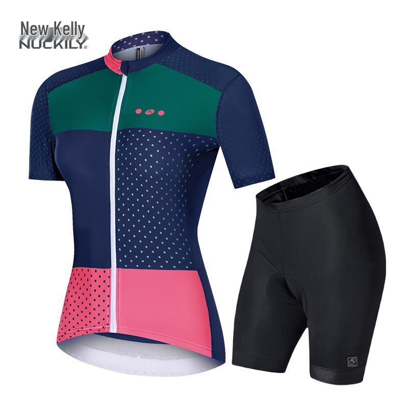

Women s Short Sleeve Summer Cycling Suit - Breathable Top for Road Bike Racing L