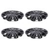4 STÜCK Radkappe 14 Zoll Stilvolles Clip-On-Design R14 Radnabenabdeckung Ersatz für AX