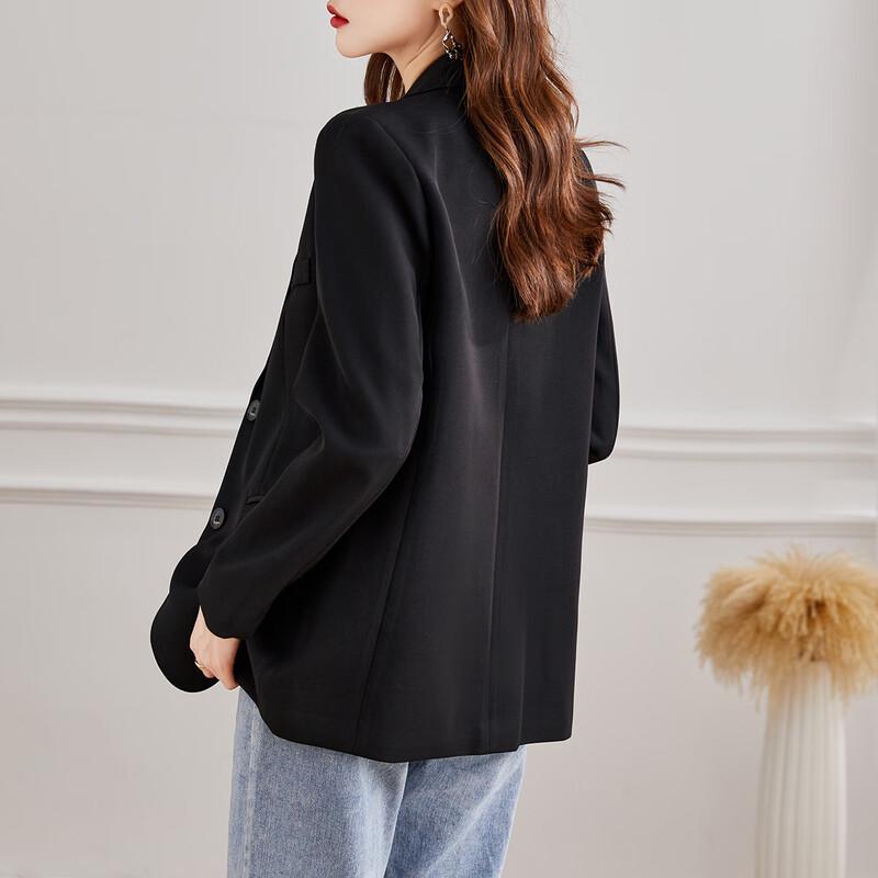 TERRE BLEUE Women's Chic Lapel Jacket