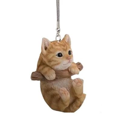 Ornamente de Agățat 2D Drăguțe Pisoi Cățeluș Mașină Casă cu Balonașe Colorate Decor Pisică și Pandantiv.