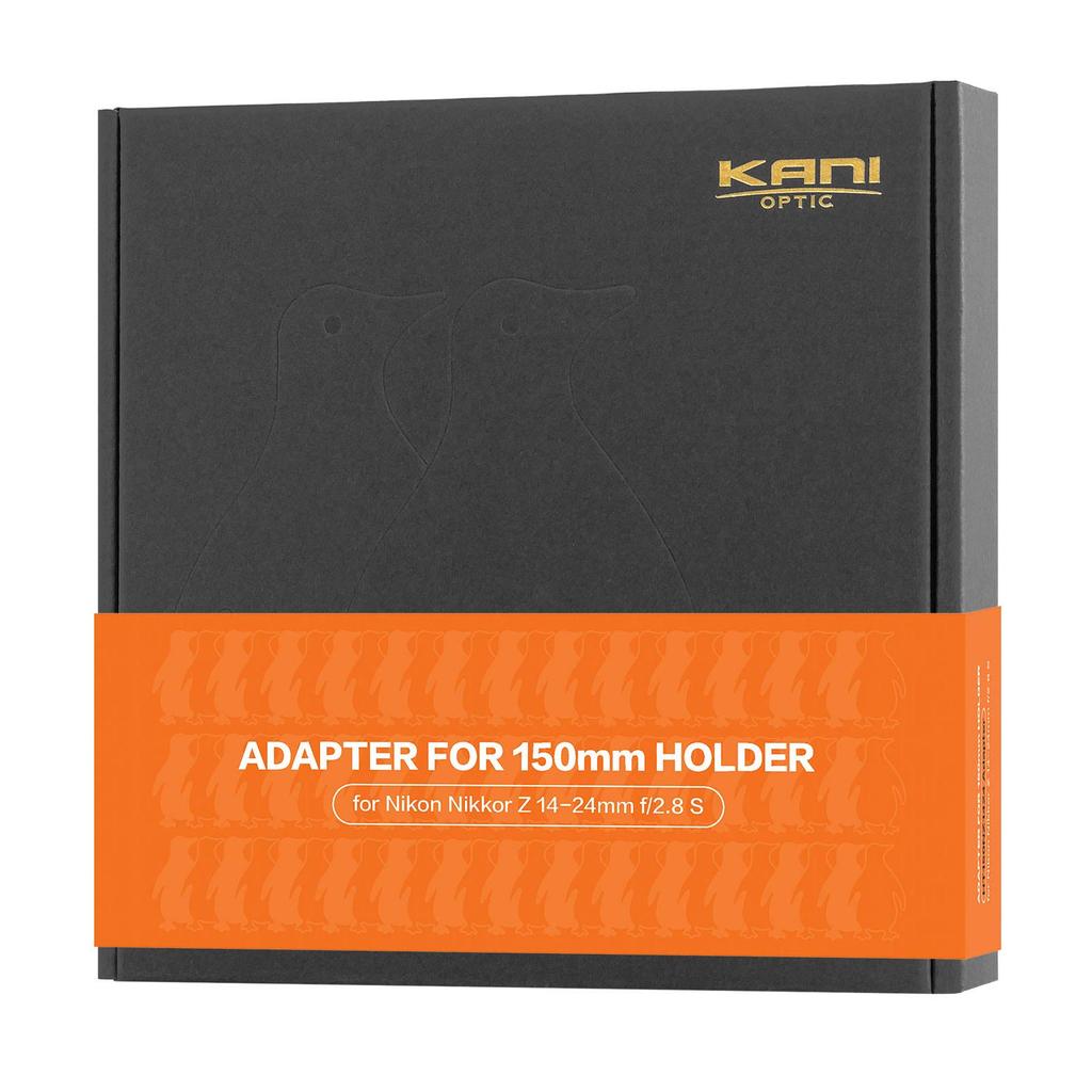KANI HT150 III 150mm Wide Adapter Ring for Nikon Z S Angle Filter Holder Sold Square Filter Includes Storage Made of 808226 14-24mm F/2.8 Lens.