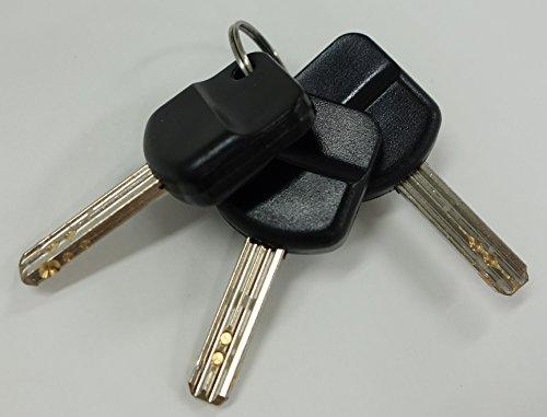 Panasonic SAJ080B U-Lock with Silicone Cover for Double Dimple Key Bicycles, Black, Inner Diameter 76 x 128mm