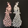 Tier Pfau Design Muster Metall Stanzformen DIY Scrapbooking Präge Schablone Papier Handwerk Album Vorlage