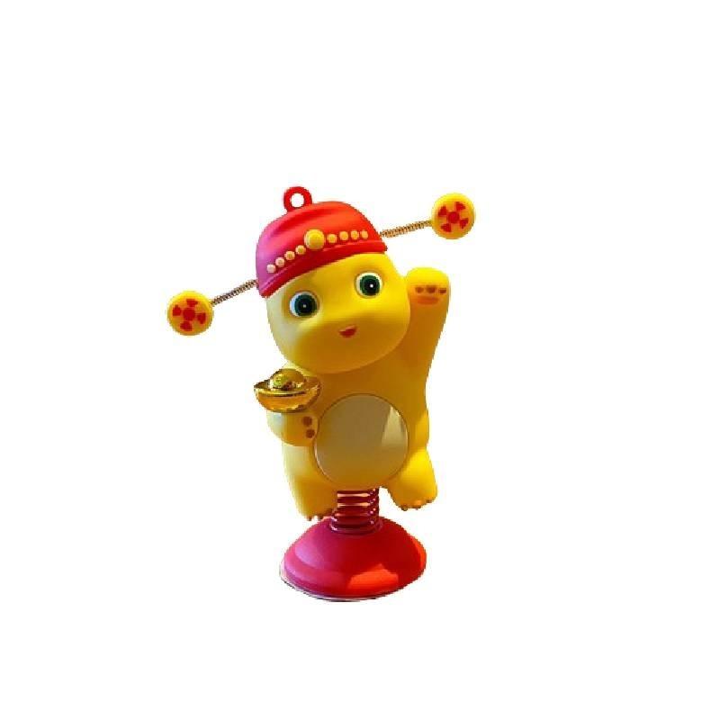 

Original Milk Dragon Cartoon Airplane Shake Car Ornament Creative Office Desktop Decoration God Of Fortune
