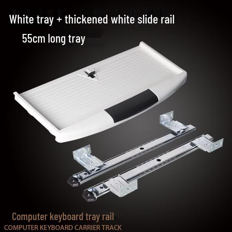 Morona Under-Desk Keyboard Tray with Slide Rails