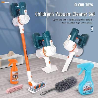 Cross-border Kids' Electric Vacuum Cleaner Toy Role-Playing Cleaning Set