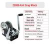 Portable Hand-Cranked Winch for Yacht Trailers and Lifting Cranes—Multiple Models Available