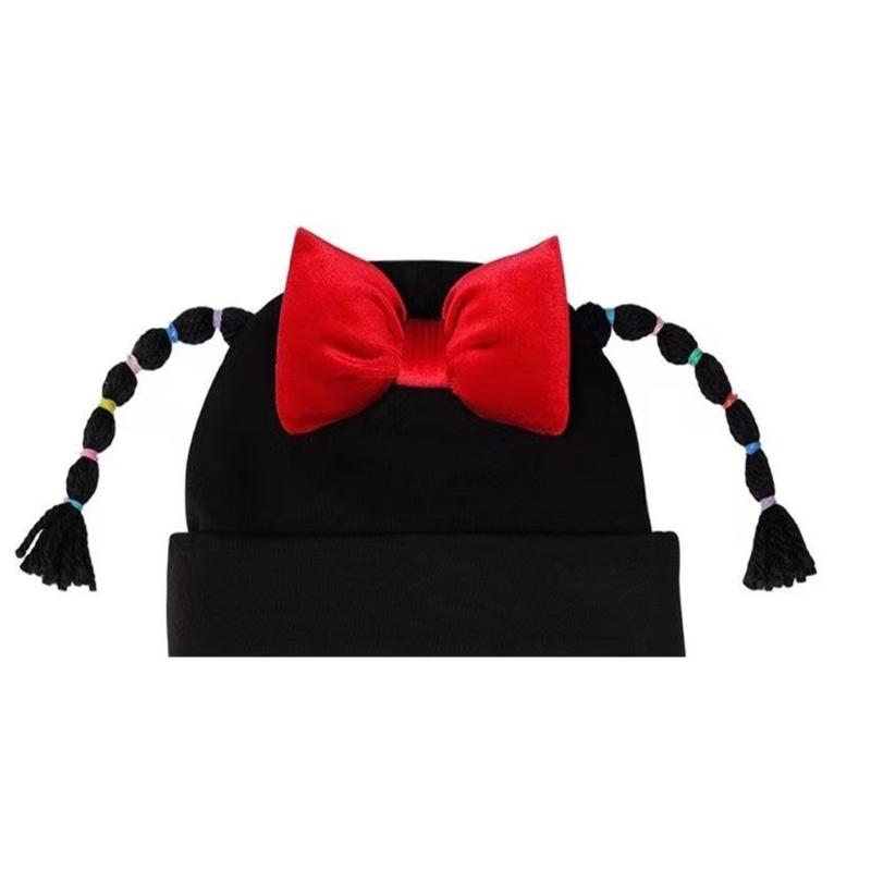 

Baby Fashion Braided Wig Hat Comfortable Cotton Caps Stylish Baby Braided Wig Hat Fashionable Infant Hat for Toddlers