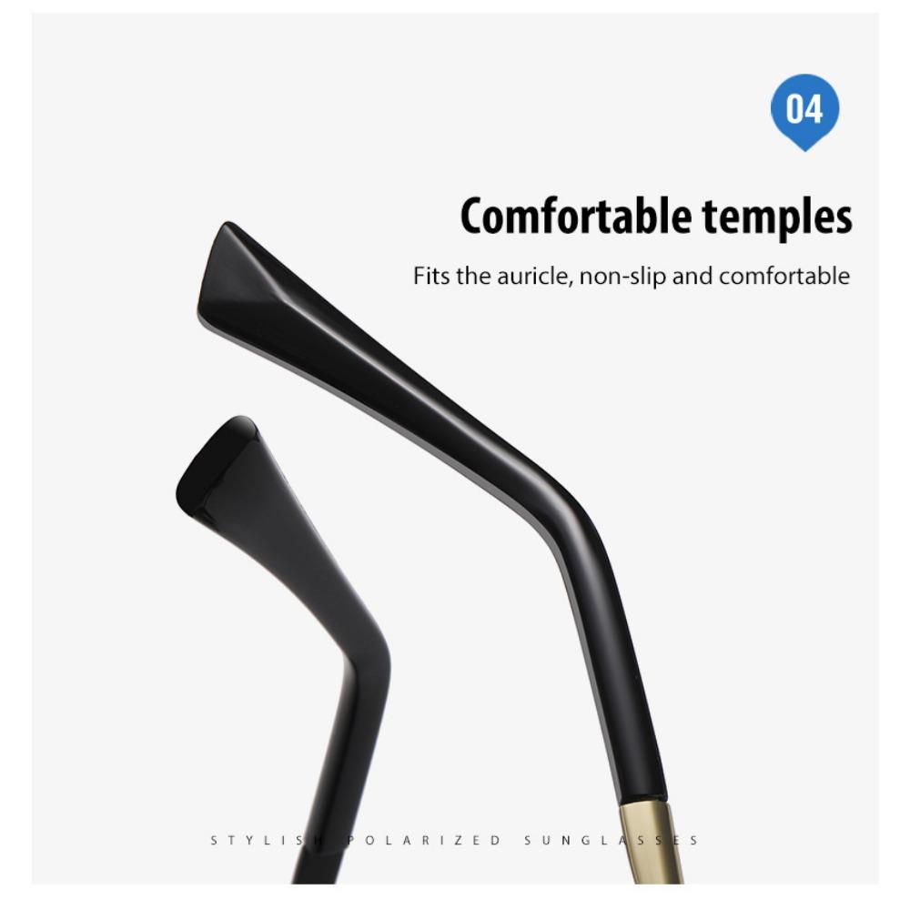 aoron Polarized Sunglasses Fashionable Men's Color-changing Toad Glasses Night Vision Driving Sunglasses