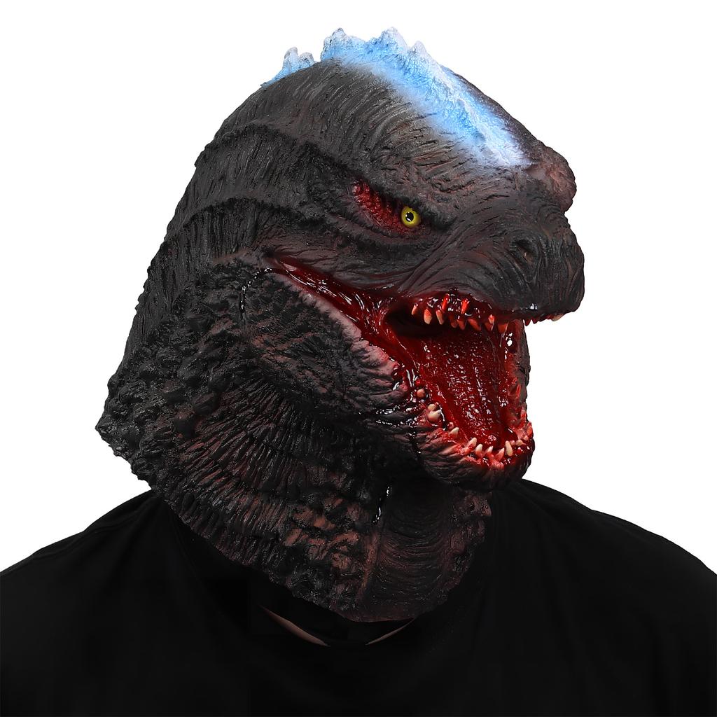 New Godzilla Vs. King Kong Movie Series Monster Godzilla Latex Mask for Halloween Events and Parties