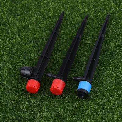 50Pcs Drip Emitters For 1/4" Drip Irrigation Tubing Adjustable 360 Degree Adjustable Water Flow Drippers Garden Irrigation Drippers