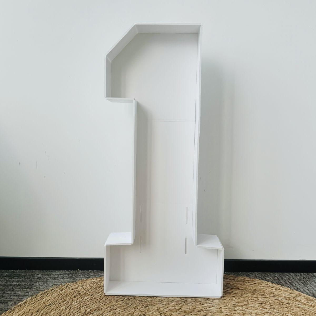 

1 шт. 73 см DIY Каркас для воздушных шаров Цифры, Цифры из пенокартона для украшения вечеринки на 1-й 18-й 21-й день рождения, Набор для самостоятельной сборки Новейший вставной дизайн ЛЕГКАЯ сборка 1