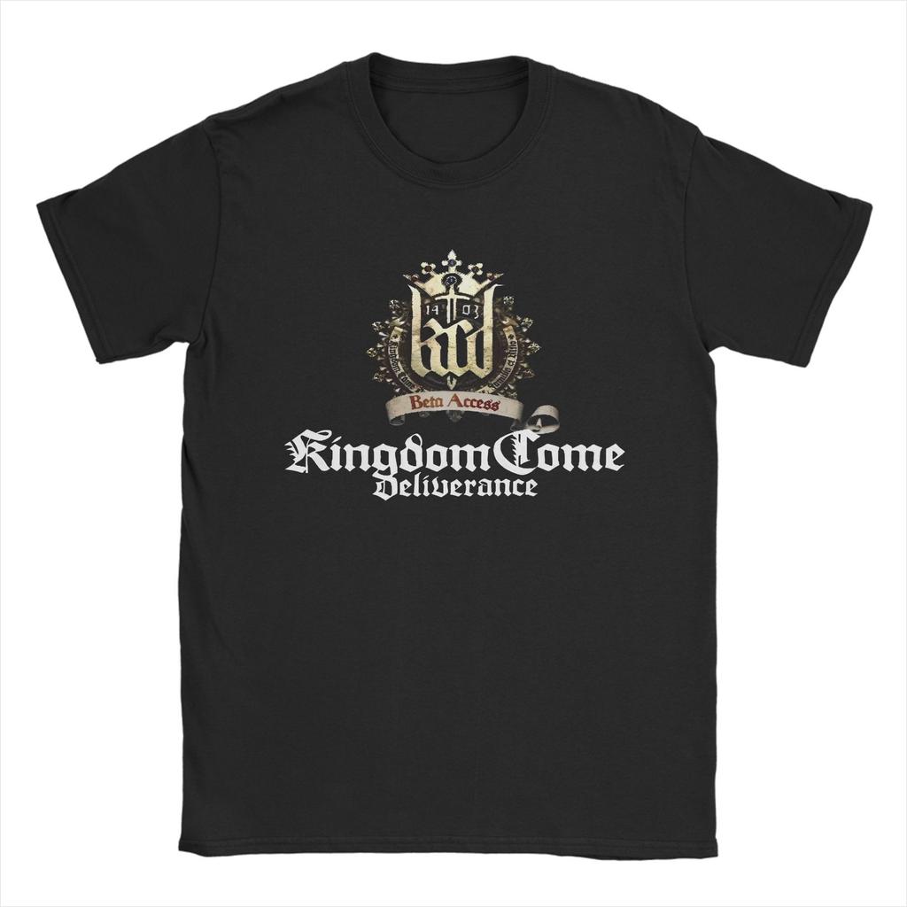 Kingdom Come Deliverance 2  T Shirt Men Women's 100% Cotton T-Shirts Round Collar  Tee Shirt Short Sleeve Clothing Gift Idea