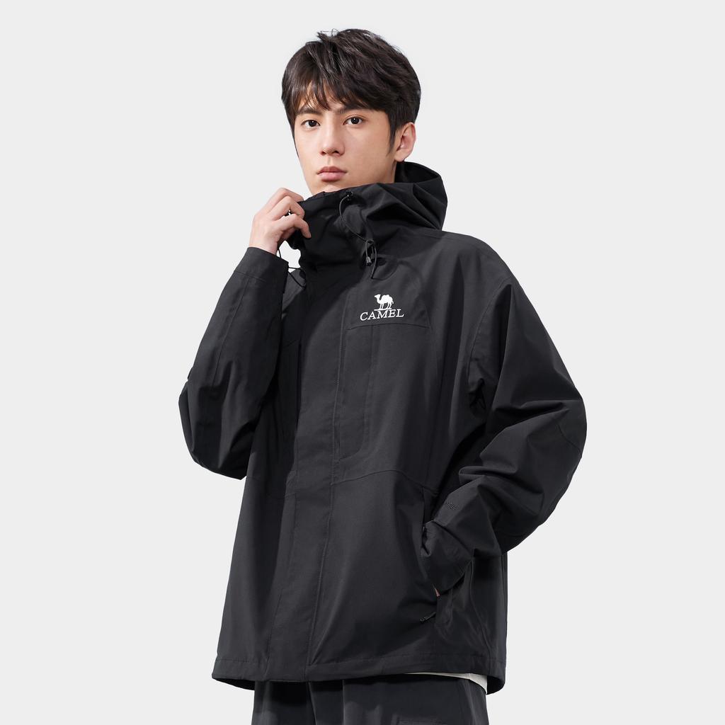 Camel Capsule Breathable UV Resistance Cooling Water Repellent Windproof Windbreaker Jacket Unisex A34BATR101