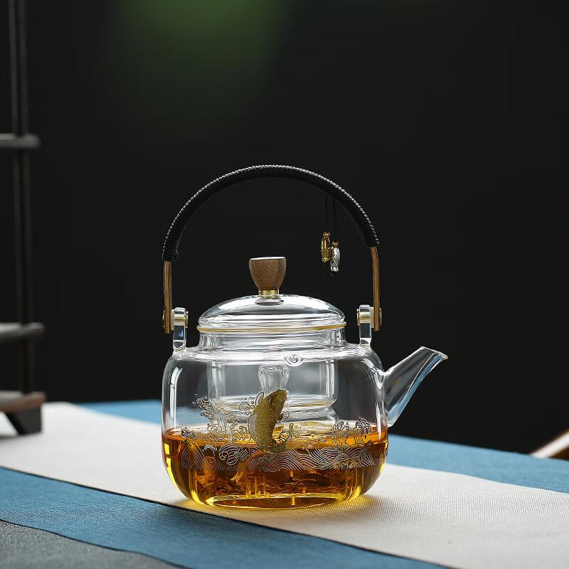 Tea Cycle Glass Electric Kettle