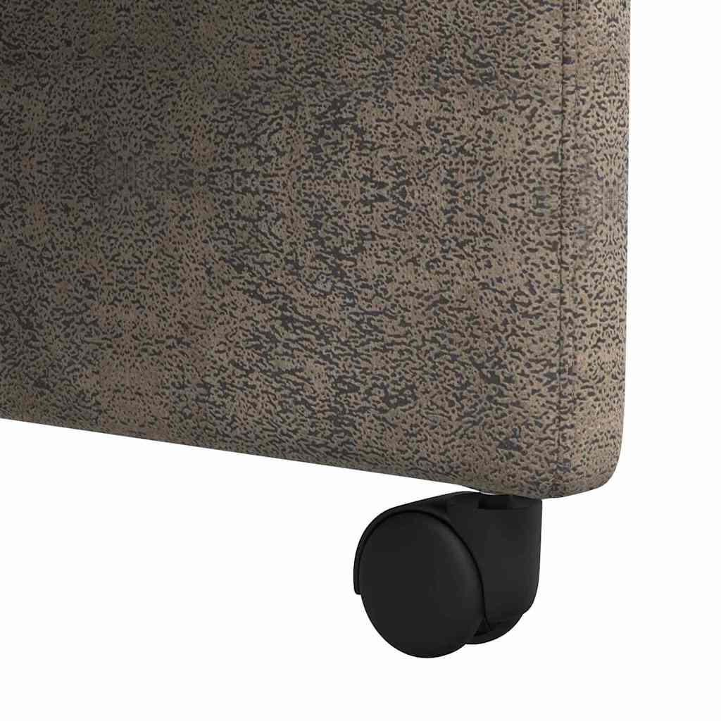 Dining Room Chairs with Casters 2 pcs Dark Gray 57 x 67 x 95 cm