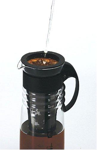 Hario Cold Brew Coffee Pot, 8-Serve, 1000ml, MCP-14, Black