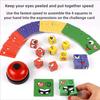 Toys Educational Face Change Expression Puzzle Building Blocks Montessori Cube Table Game Toy Early for Gifts Kids Children