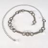 Mary Women's Elegant High-end Waist Chain - Pearl & Metal Chain Belt