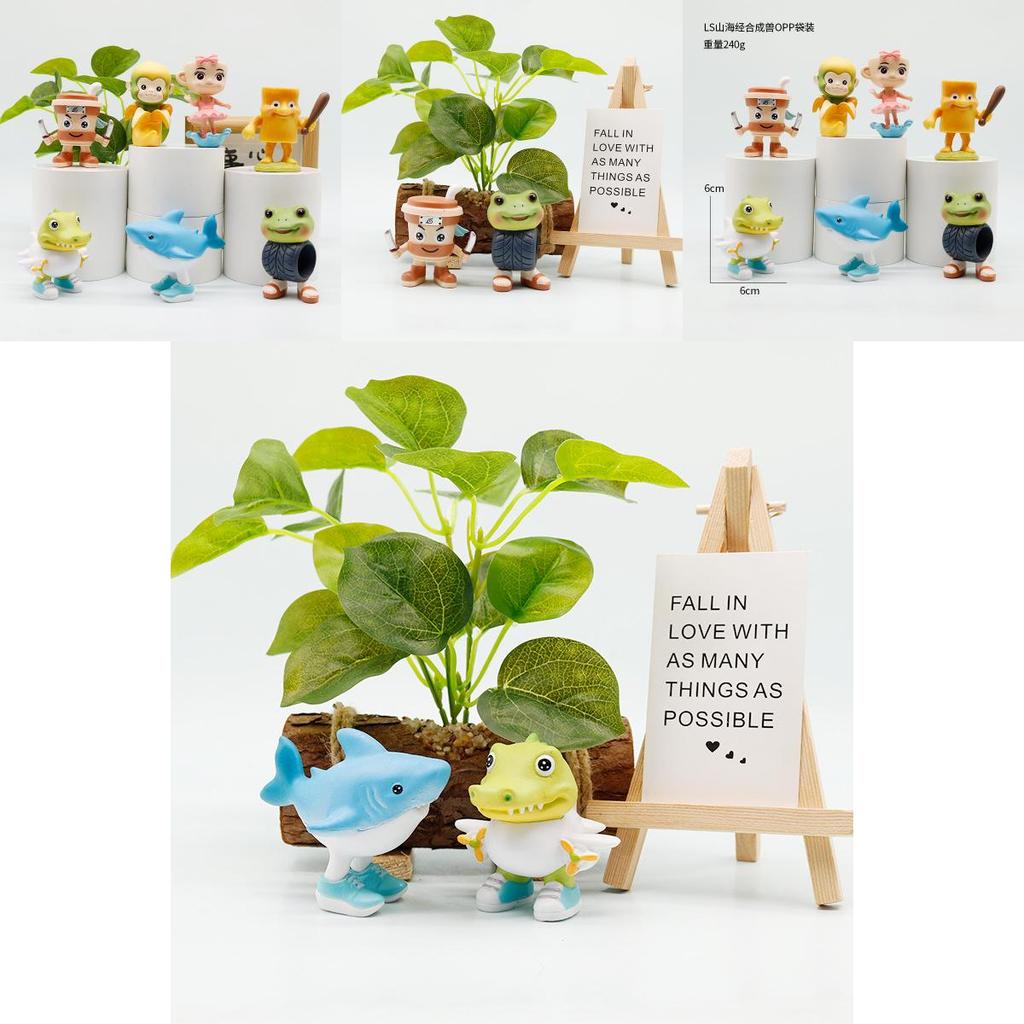 Italiana brainrot Pvc Model Ornament With Unique Designs For Gift And Display