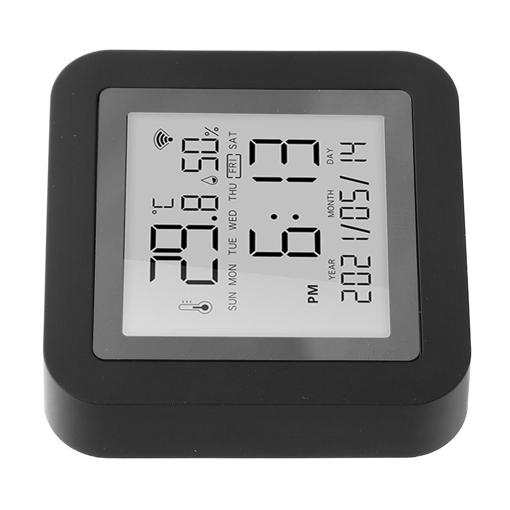 Digitales Hygrometer Thermometer LCD Hintergrundbeleuchtetes Display Datenspeicher Smart Temperatur Feuchtigkeitsmesser Bla