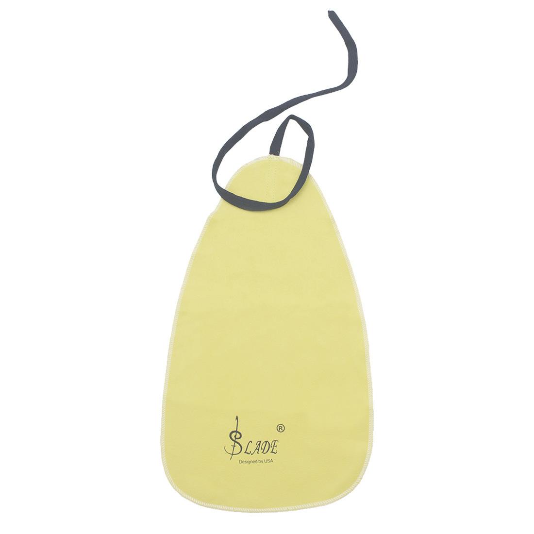 

Saxophone Cleaning Cloth Woodwind Musical Instrument Accessories Piccolo Flute Clarinet Sax Wiping Cloth for Inside Tube світло-жовтого кольору