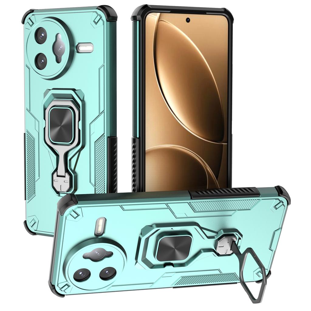 For Xiaomi Redmi K80 Pro 5G/Poco F7 Ultra 5G Case Rotatable Ring Kickstand PC + TPU Shockproof Phone Cover